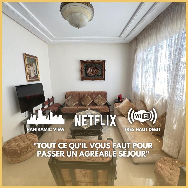 16e Étage : Confort & Vue, Casablanca