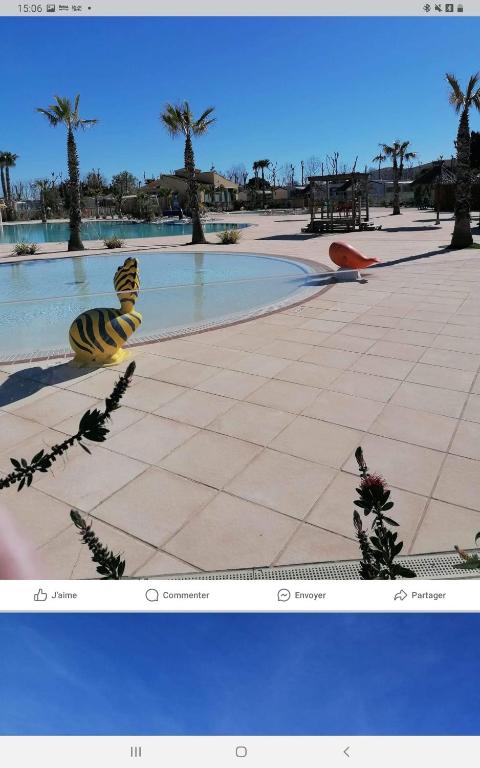 Camping sable du midi 4 etoiles, Valras-Plage