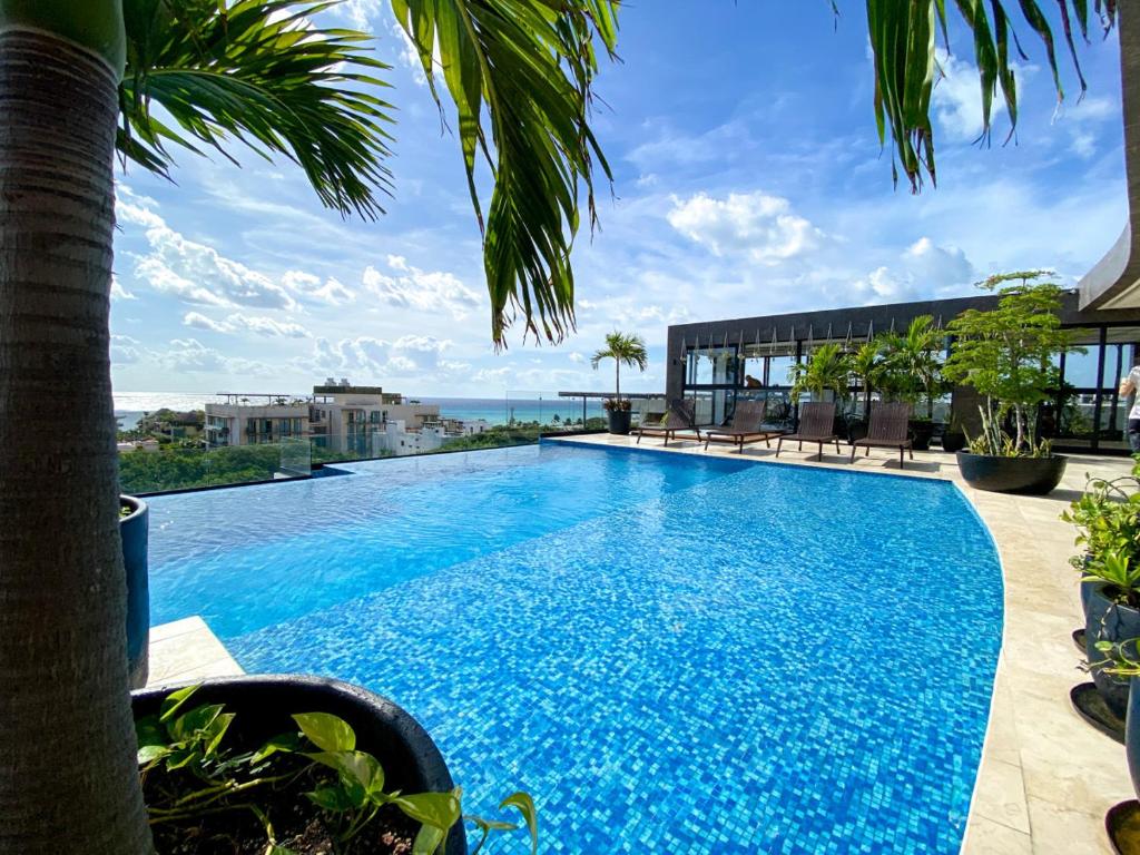 Excellent Location Studio with Roof Gym Beach at 300m, Playa del Carmen