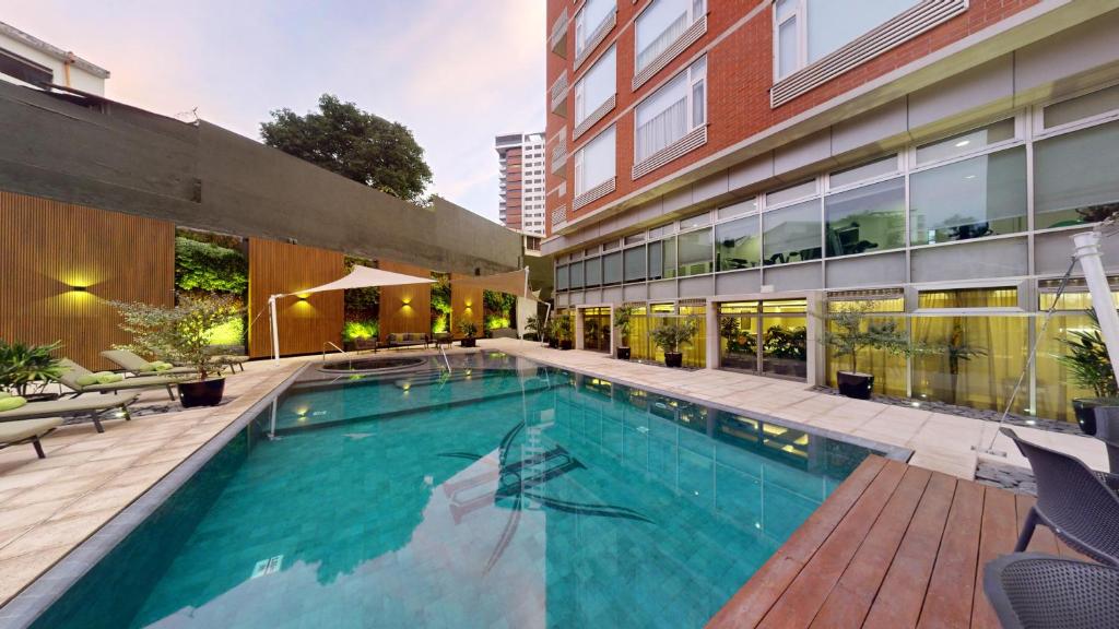 View, Adriatika Hotel Boutique in Guatemala City
