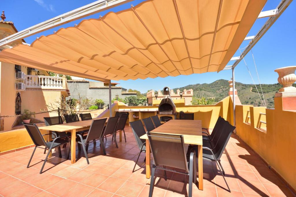 Villa rural en Málaga con piscina y vistas al mar - 5