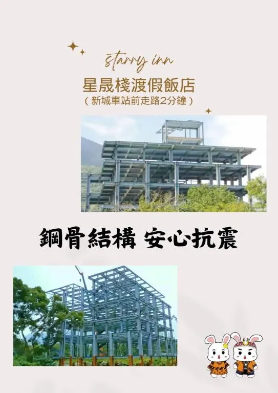 花蓮星晟棧飯店Starry Inn近太平洋新城車站, hotel in Xincheng