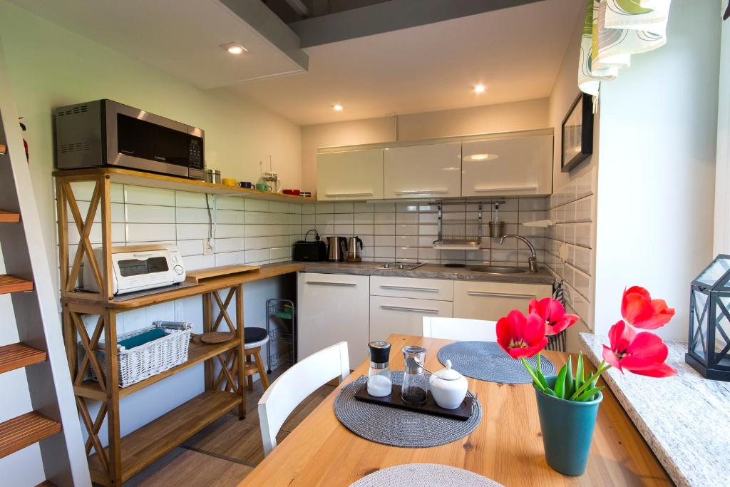 Apartament Rekowo 정원