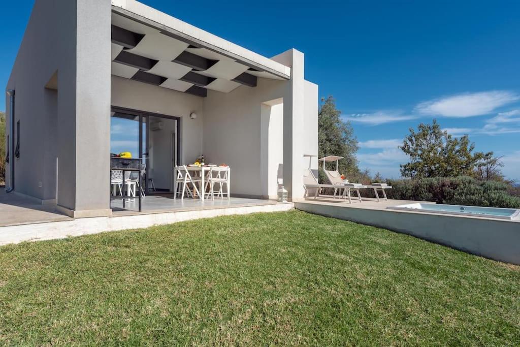 Villa Pettegola Tenuta il Cavaliere di Italia Noto- Vista Mare Mini piscina idromassaggio - 5