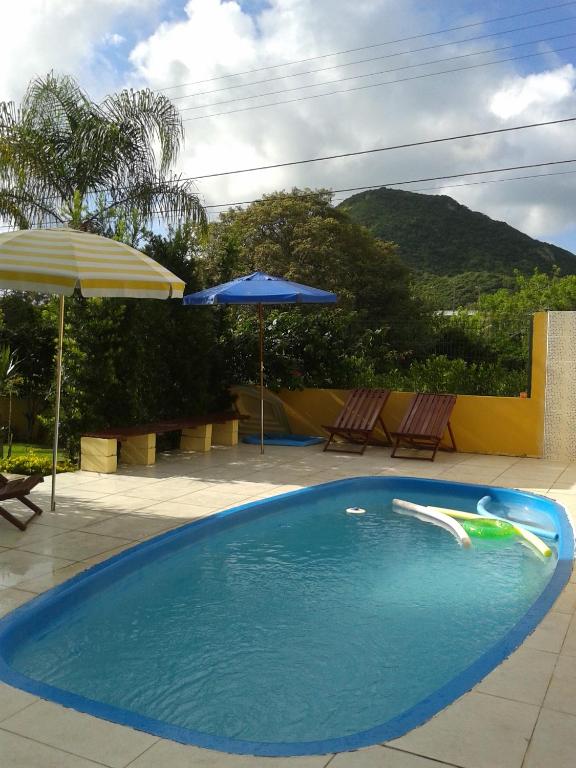 Swimming pool, Paraiso do Santinho Apartamentos in Florianopolis