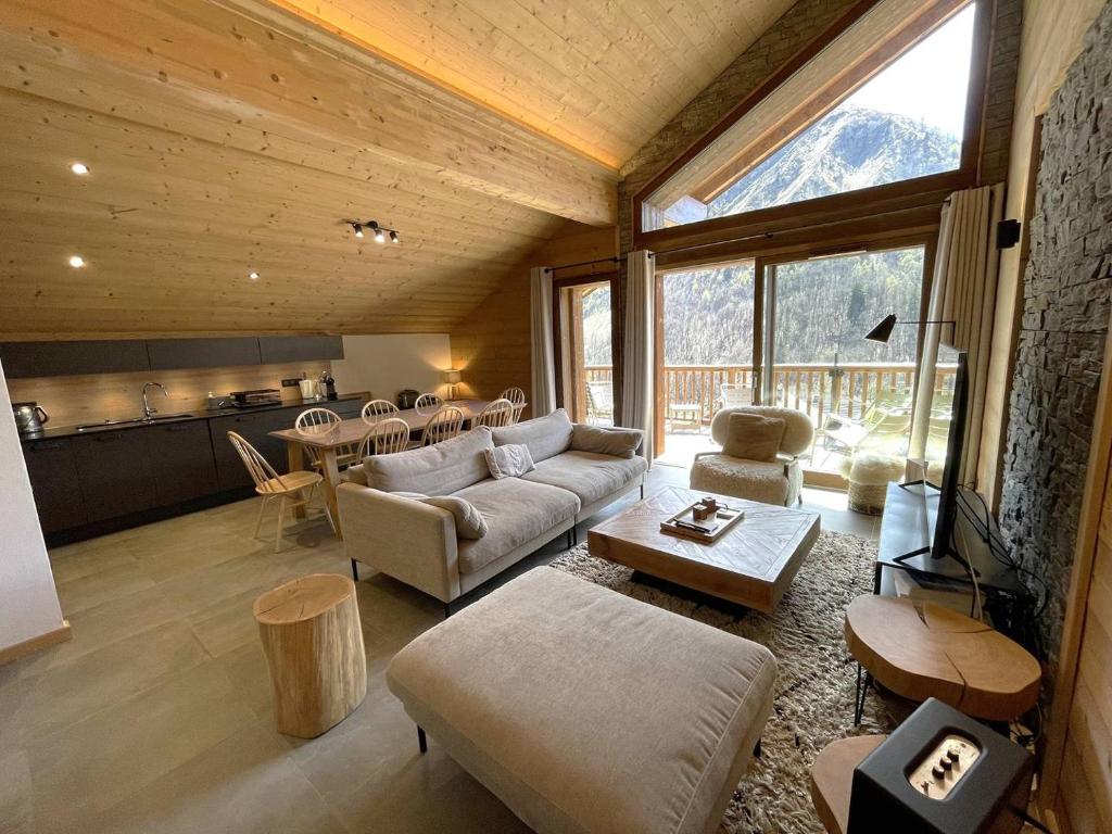 Spacieux duplex pour 10 personnes avec terrasses en coeur de village - Aiguilles 203 - 2