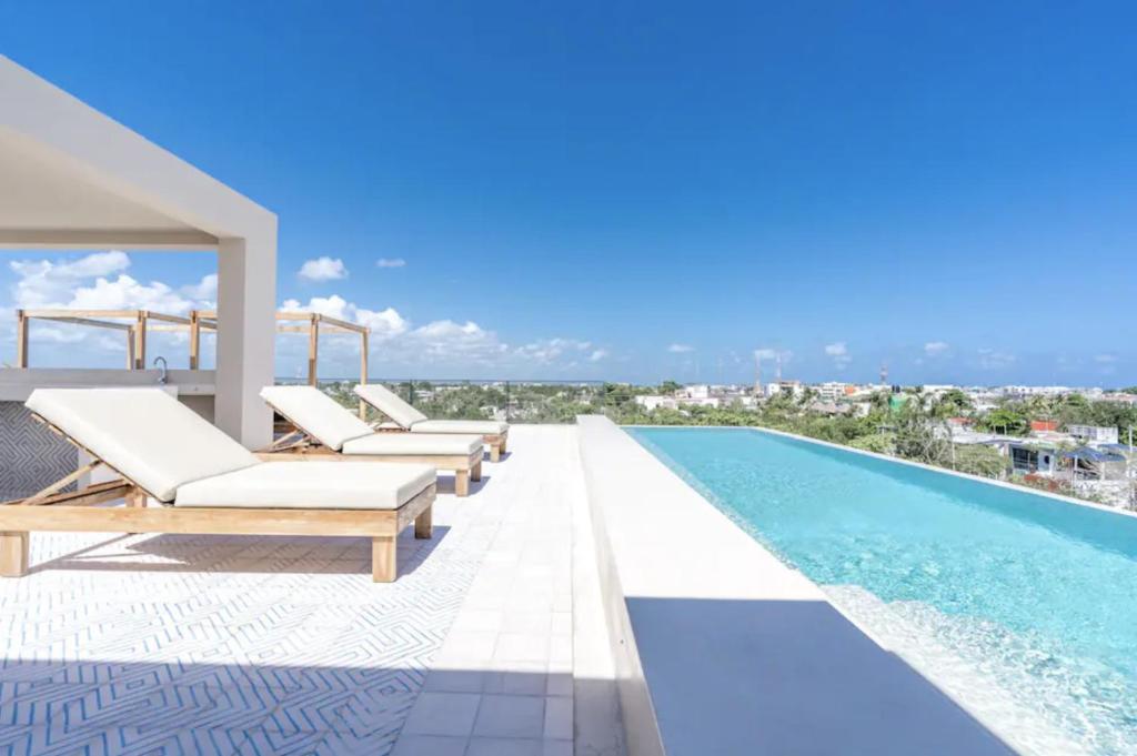 Moderno estudio con fast wifi, Playa del Carmen