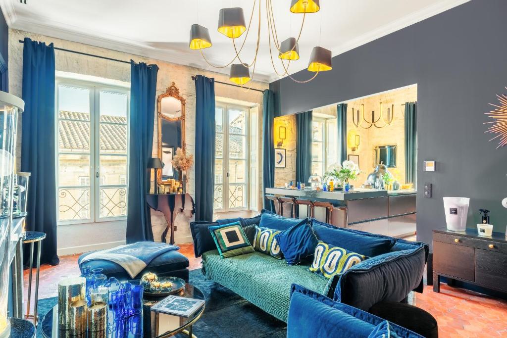 centre historique Avignon appartement Haussmannien 140 m2 - 2