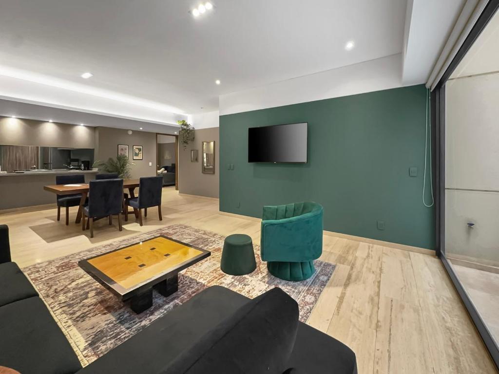 23-GH3 2 BR 2.5 Baths Private Patio Roma Norte - 5
