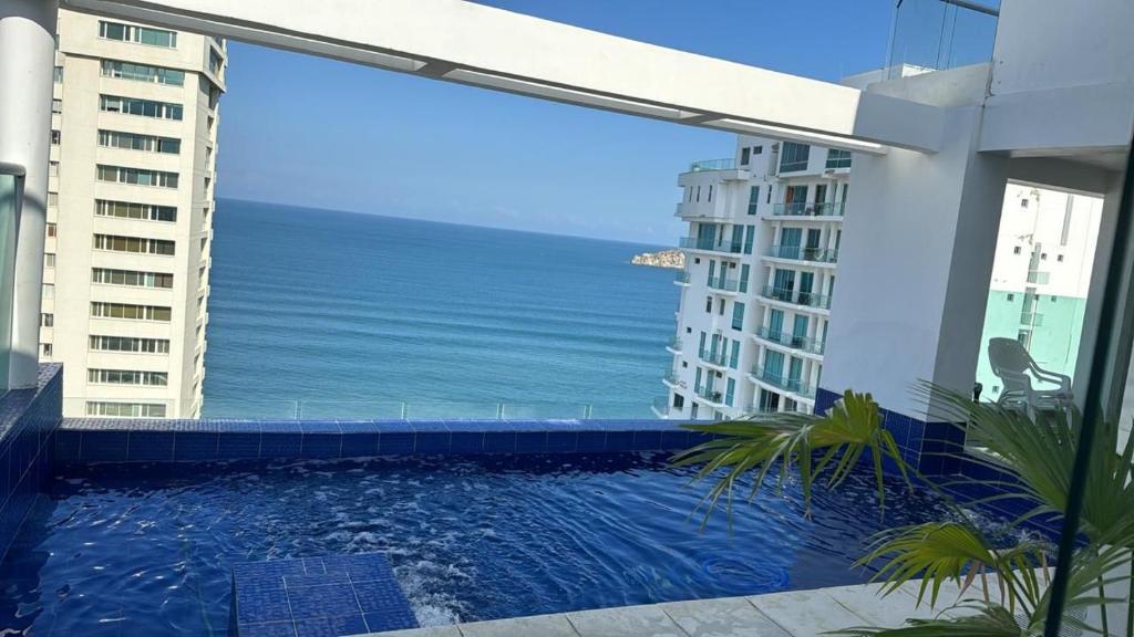 Apartóestudio cerca al mar - 2