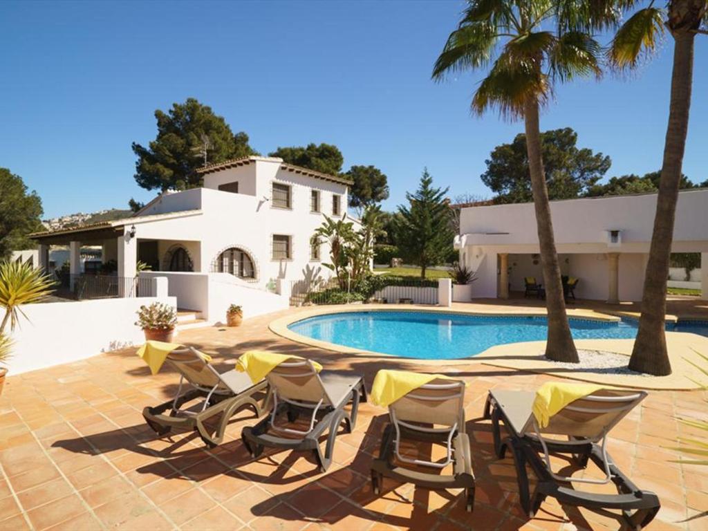 Villa de lujo con piscina privada y vistas al valle, a 500m de Playa Ampolla, en Moraira - HISP-216-214 - 4