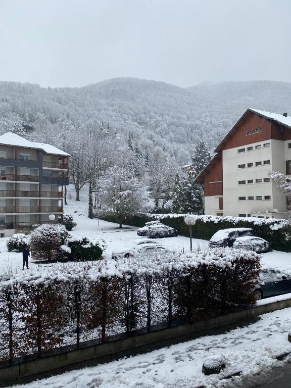 Appartement T2+coin nuit 6 pers résidence de Cami Real au centre du village de saint Lary Soulan avec piscine intérieure+ sauna et hammam - 4