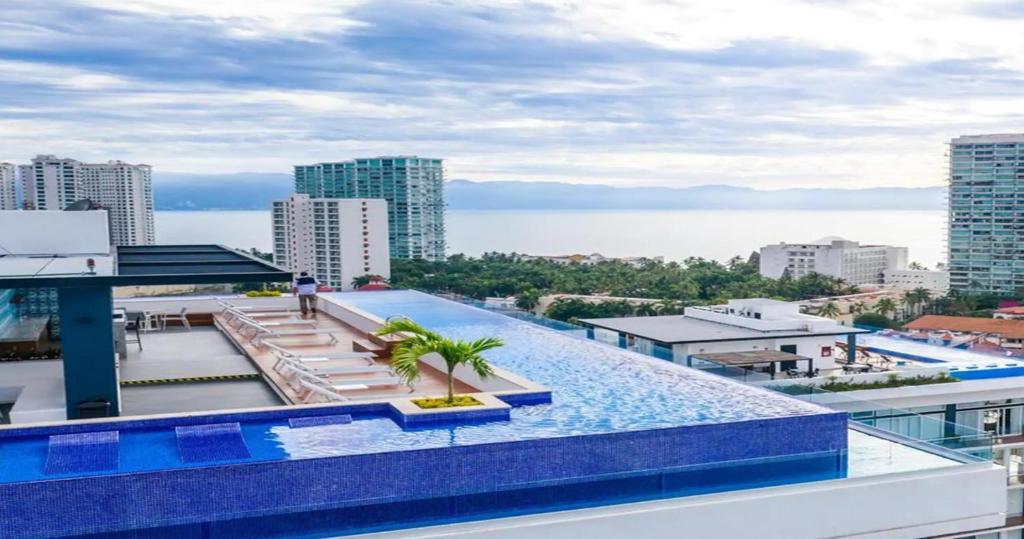 Zoho Skies Amazing View Sleeps 6, #T1-1104, Puerto Vallarta
