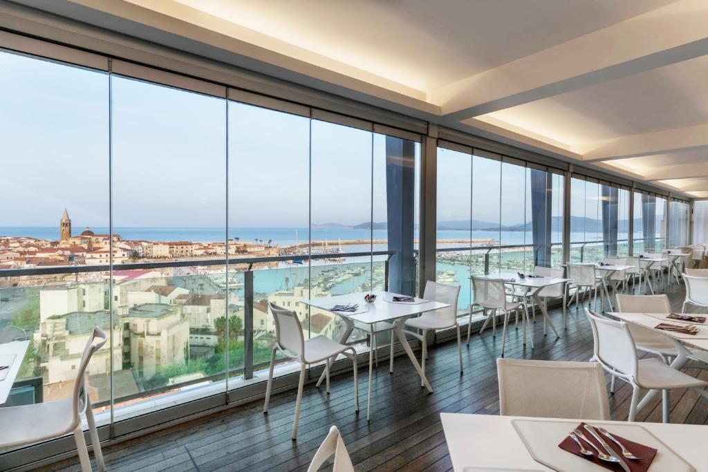 Restaurant, Hotel Catalunya in Alghero