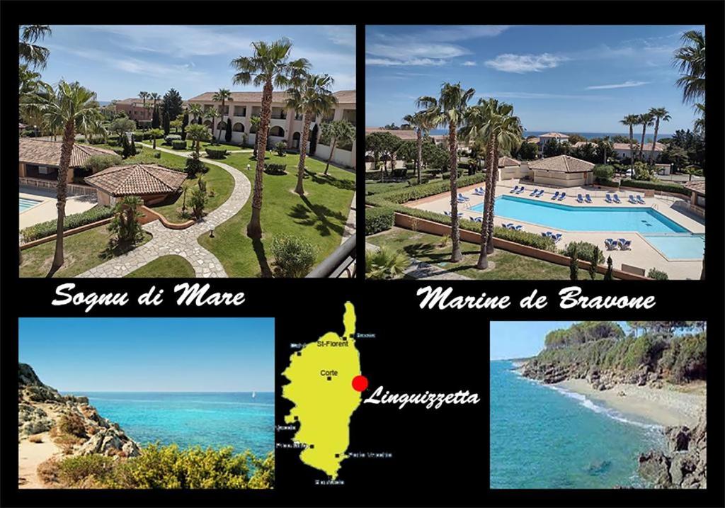 Corse Appartement vue mer - Linguizzetta - Marine de Bravone, Linguizzetta