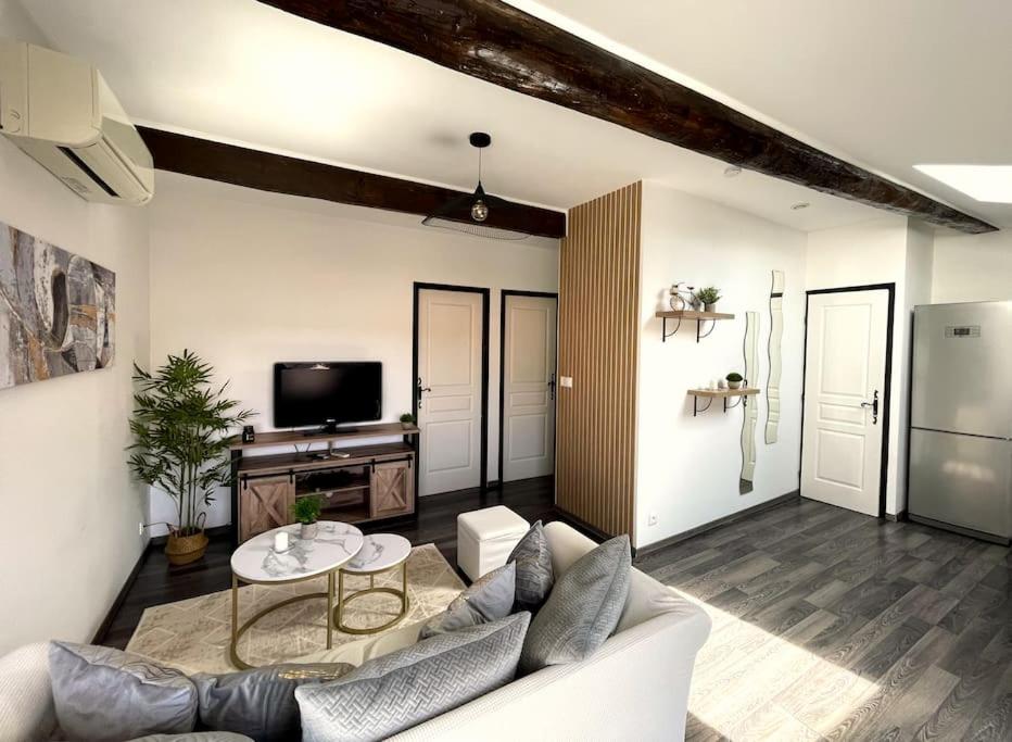 Charme urbain sous les toits-Terrasse/Clim/Parking - 4