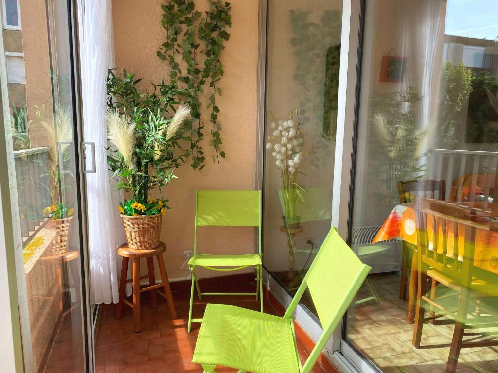 Appartement T2 avec loggia, proche centre et étang de Thau - calme, équipé, 34540 Balaruc-les-Bains - FR-1-553-251 - 5