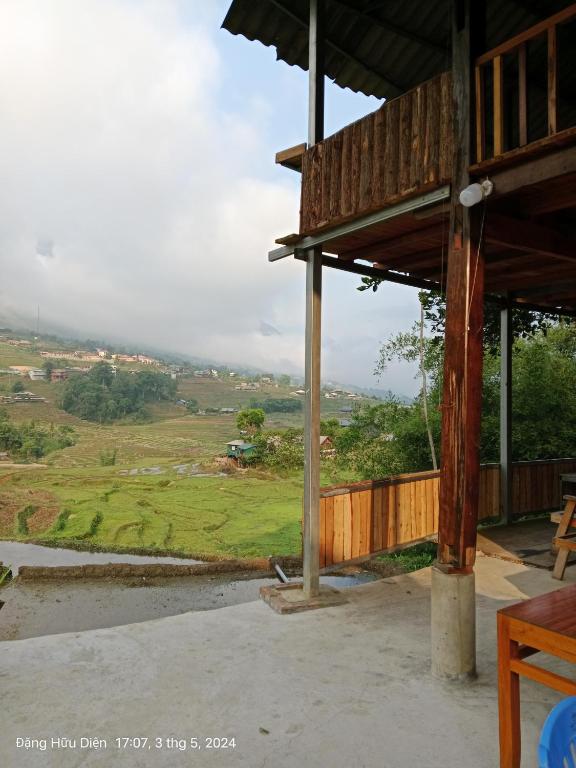 Sapa rice field view