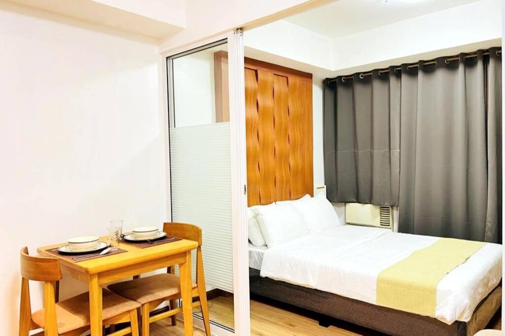 Simple Wooden Style Condo Unit, Manila