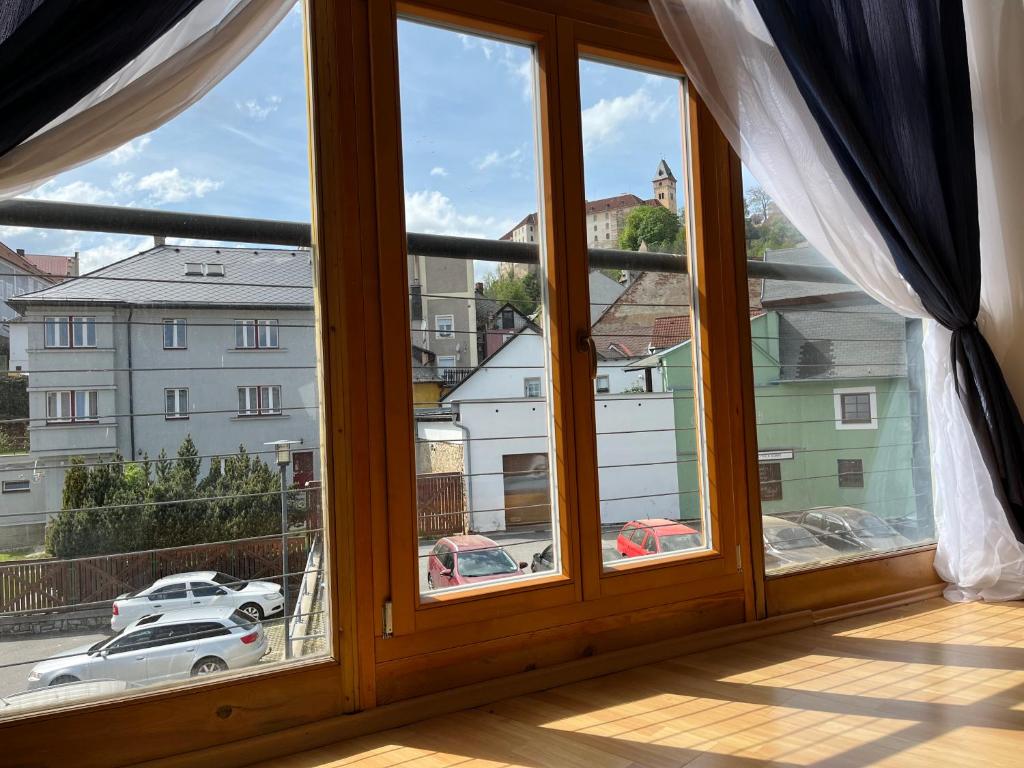 Apartman s vyhledem na zamek I 전경