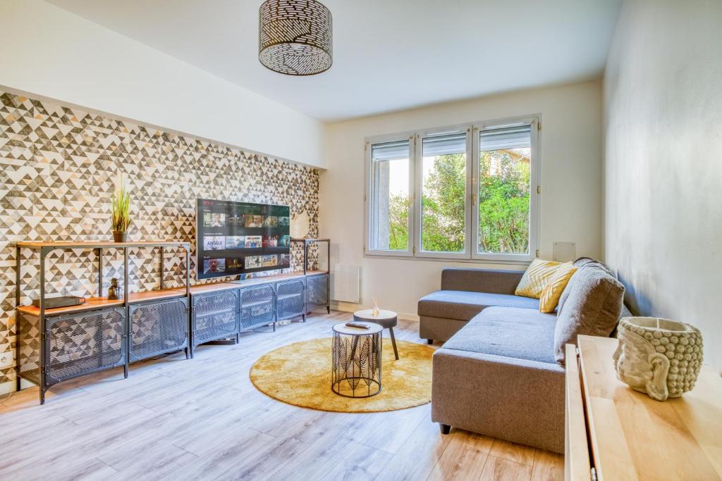 Cosy Appart au rdc 4 pers 5min RER, Disney & Paris, Villiers-sur-Marne