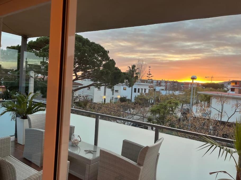 Botanic terrace in Castelldefels Beach, Castelldefels