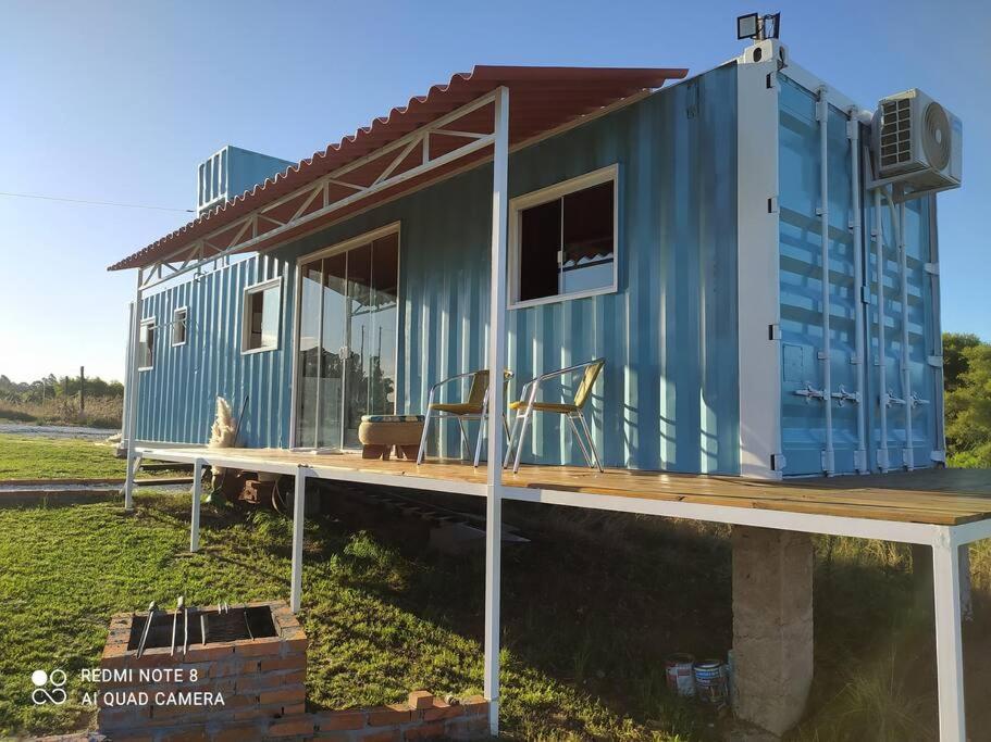 Casa Container Azul., Bagé