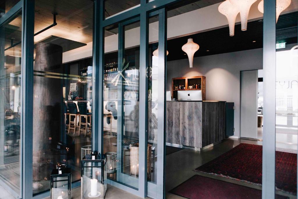 Lobby, Hotel Eyja in Reykjavik