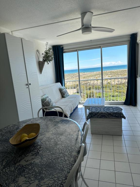 Port Leucate : superbe appartement pleine vue mer - 3