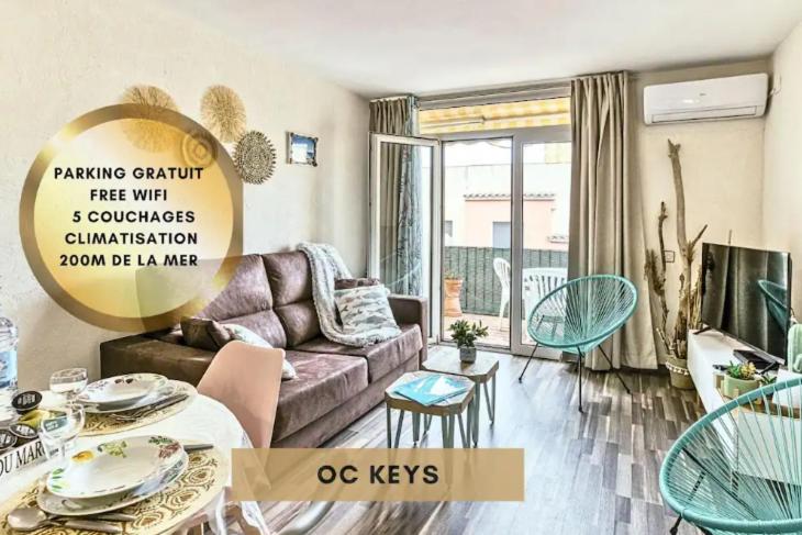 La petite venise Empuriabrava Solarium Vue Mer, 2 Terrasses Clim Parking free Oc keys - 1