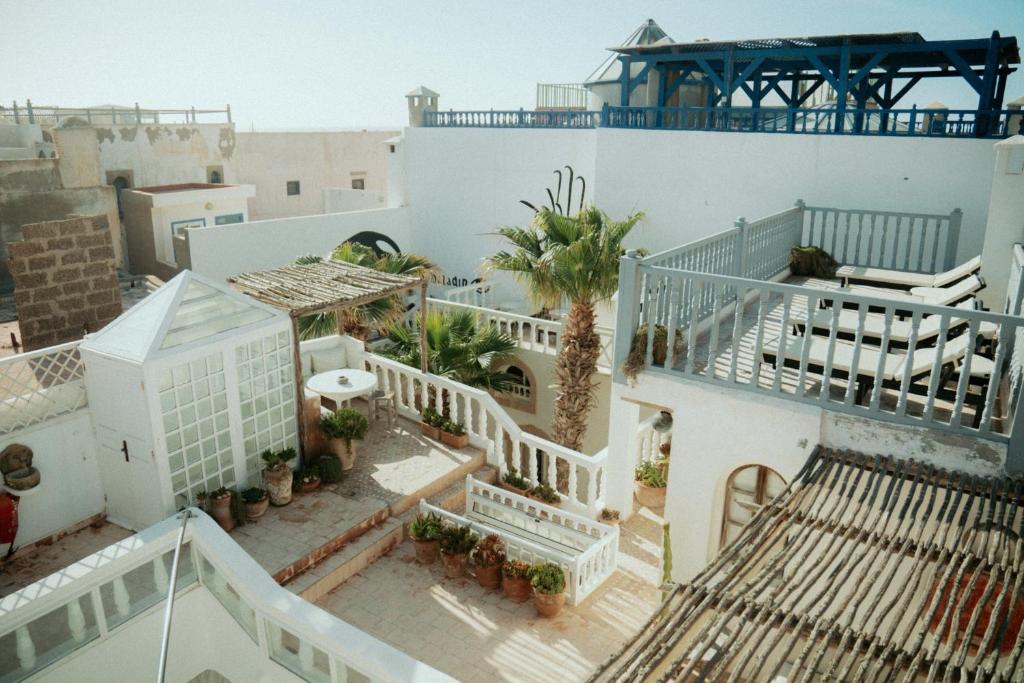 Balcony/terrace, Riad Baladin in Essaouira