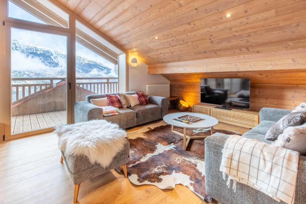 Etania 401 beautiful penthouse apartment in Meribel Morel - 3