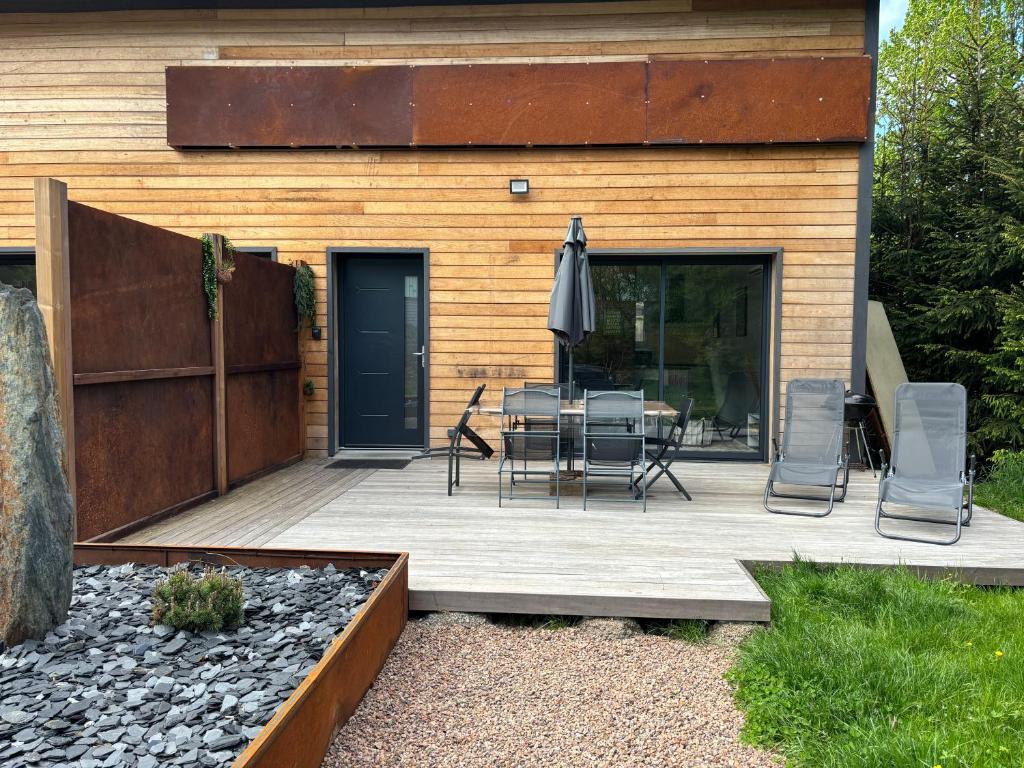 Duplex le Corten, Terrasse et jardin - 2