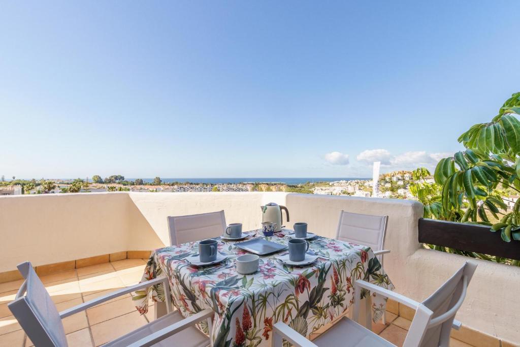 Sunset Seaview Corner With Pool - Happy Rentals, Estepona
