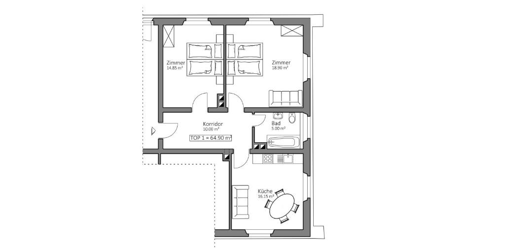 Ferienwohnung Schweizer Sennenhund - 4