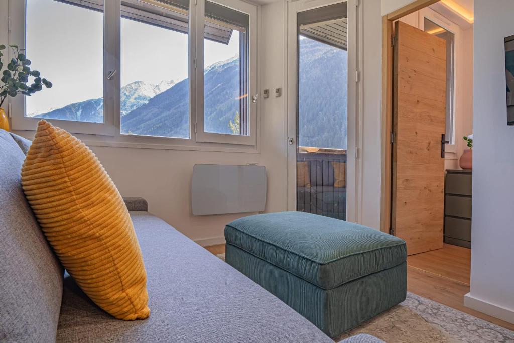 Chamois Blanc Rosières- bright 1 bed apartment with amazing views - 3