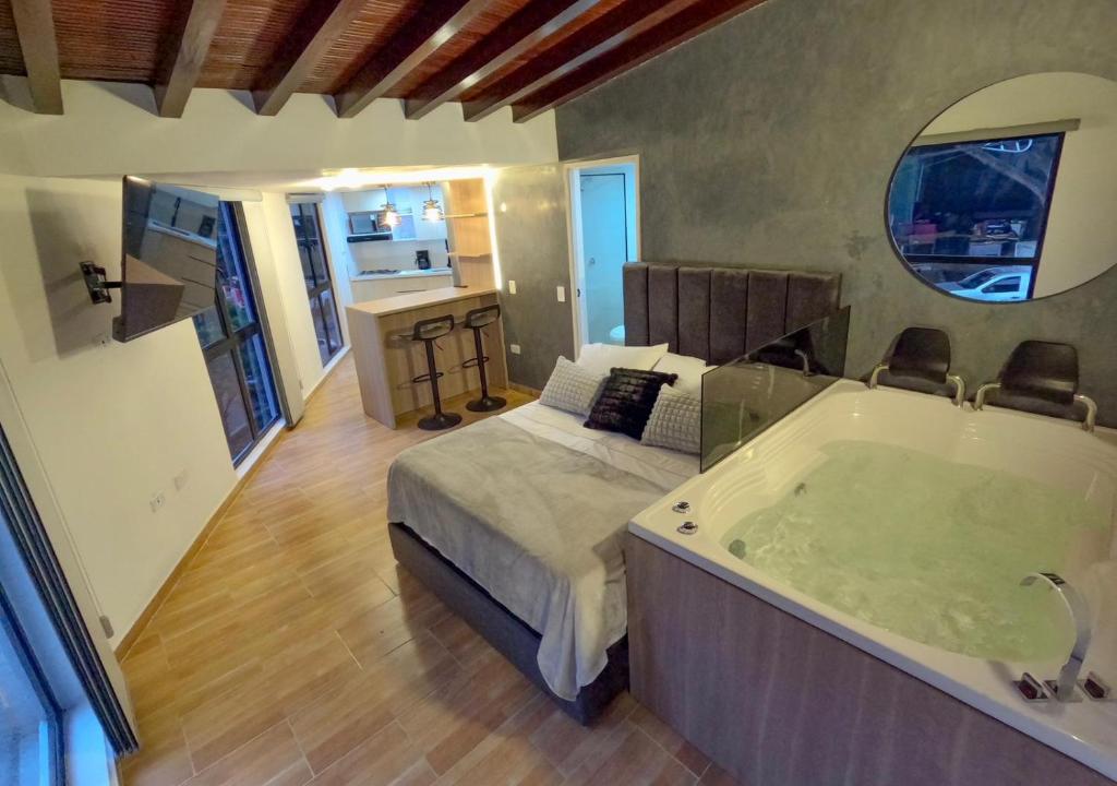 201 Jacuzzi & Comfort, Loft, Медельин