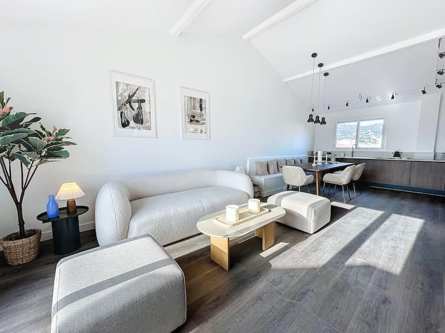 79m2 Penthouse, Palais et plages à 400m rooftop - 5