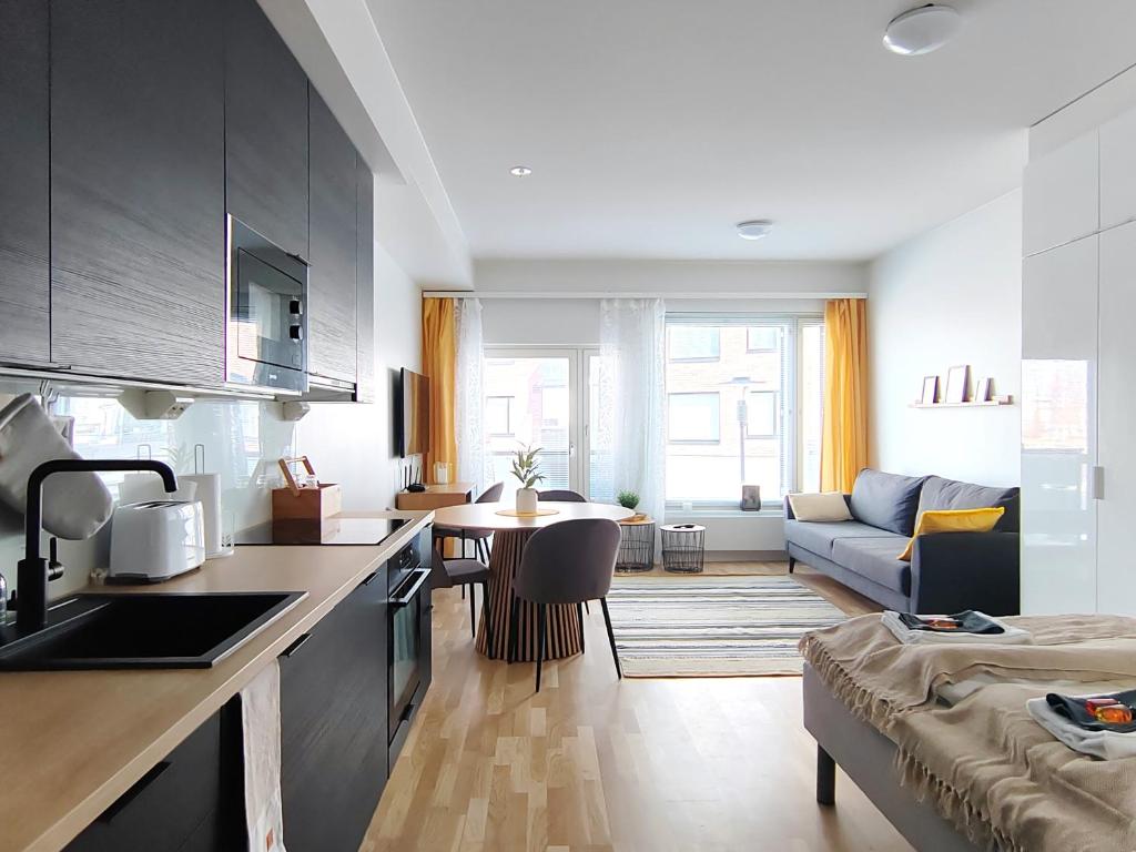 Asunto Siltavahti jokinäkymällä, Joensuu