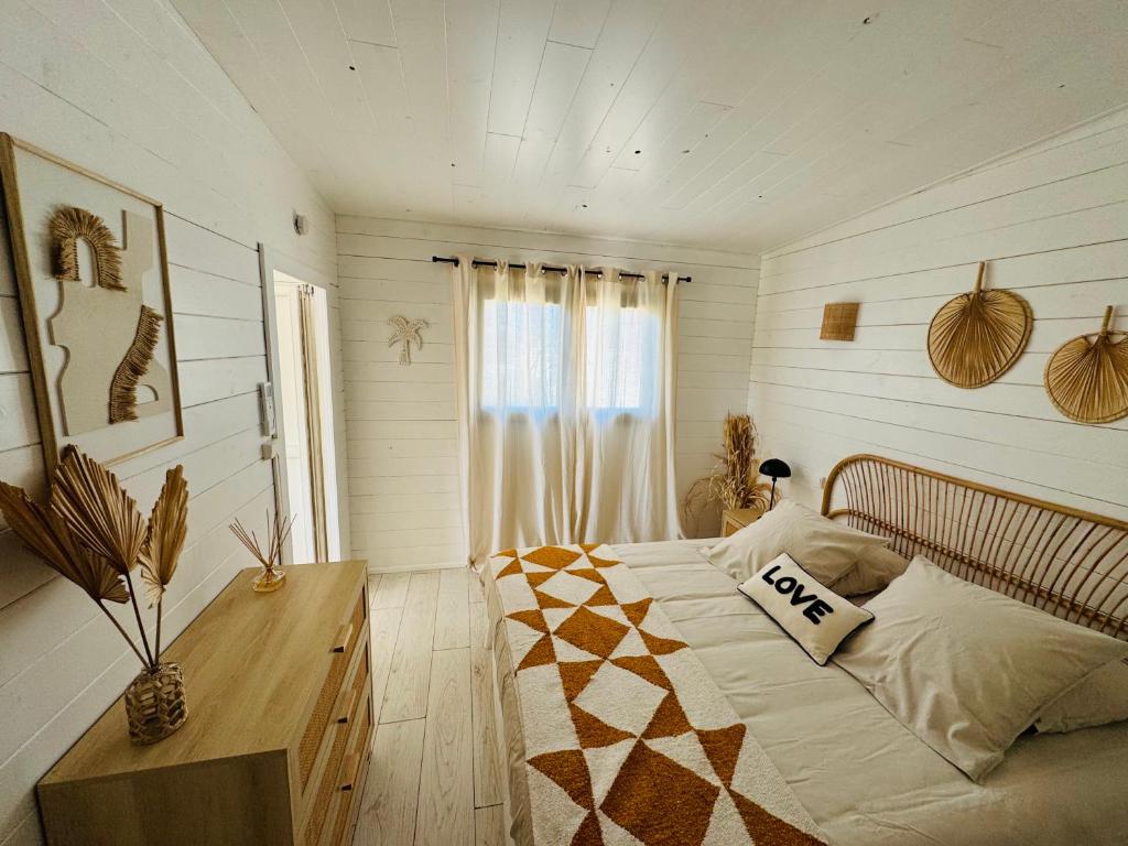 Cabane le Flamant avec jardin, piscine et parking - 5