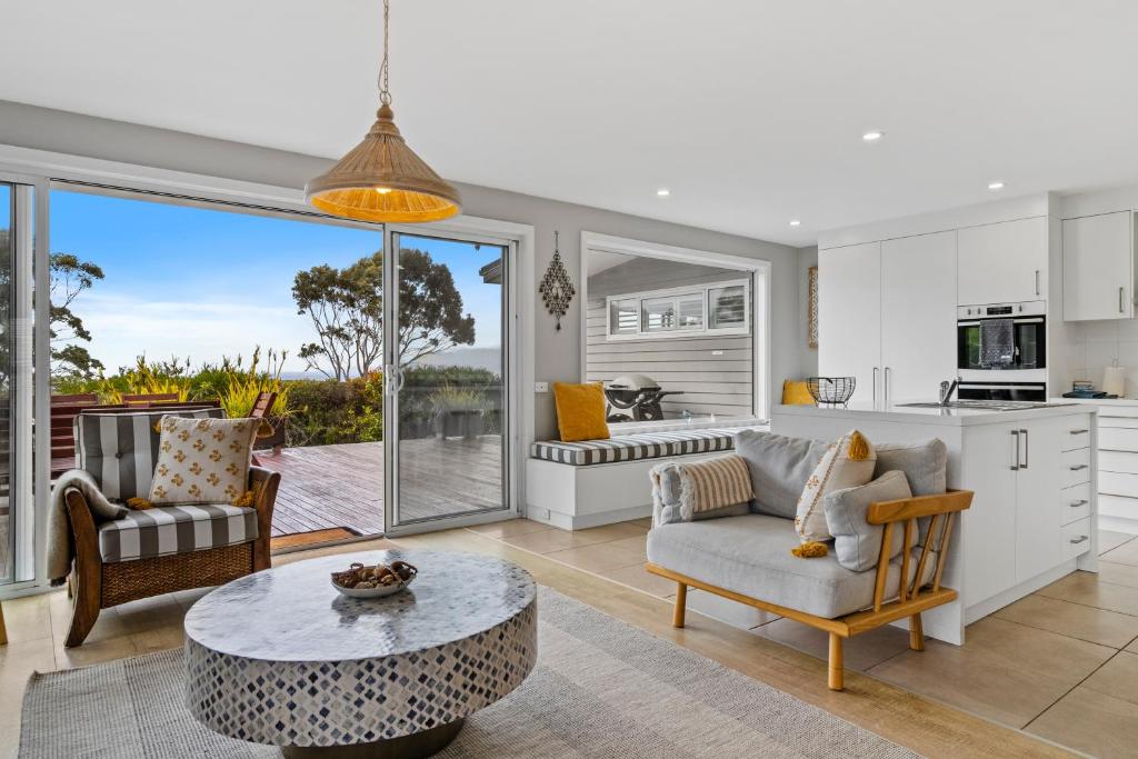 Sea views at Spring Beach Tasmanias East Coast, Spring Beach