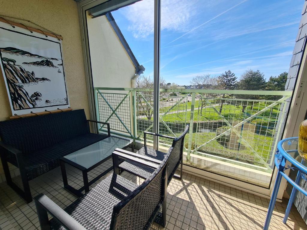 Ref 051 - Appartement T3 pour quatre avec piscine et internet, Arzon