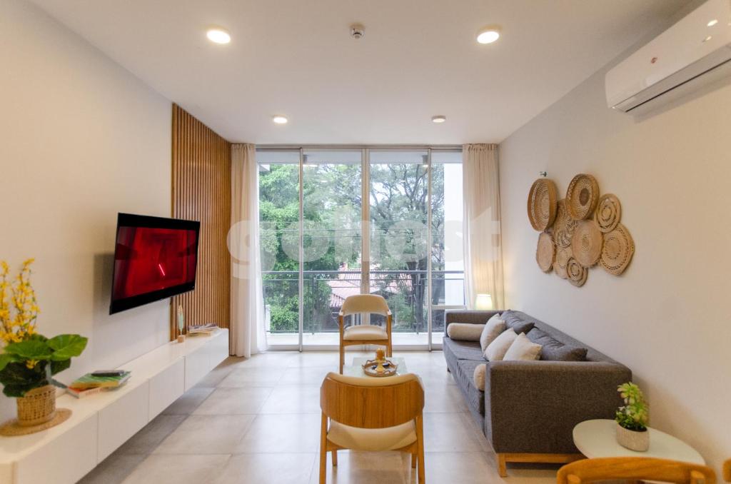 Modern Apartment 600m Away From Shopping Del Sol, Asunción