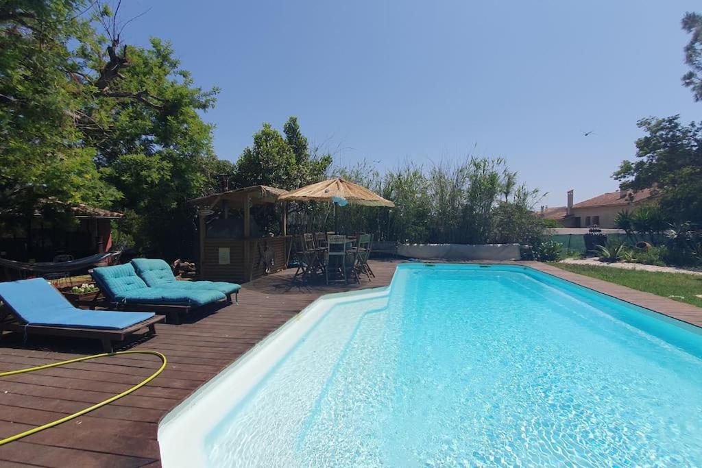 LE CABANON Piscine Jacuzzi Sauna Paillote - 2
