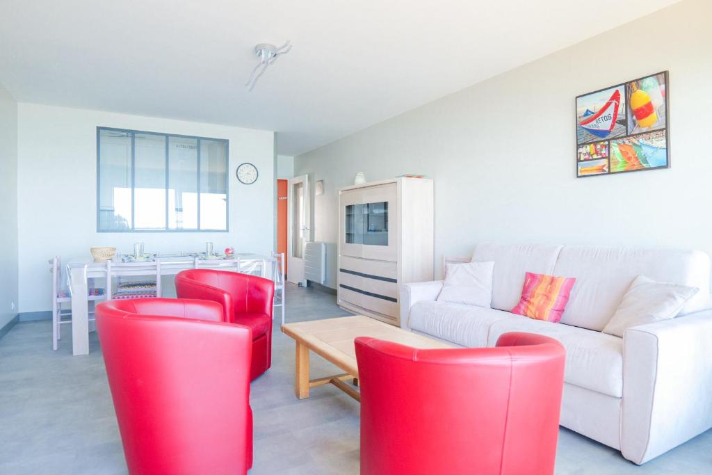 Appartement une chambre avec vue sur la baie des Sables 4 personnes - 3