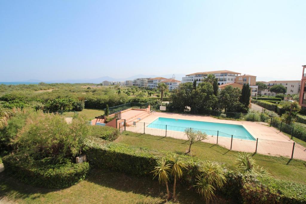 TRO91 - Studio cabine vue mer dans une residence avec piscine - 3