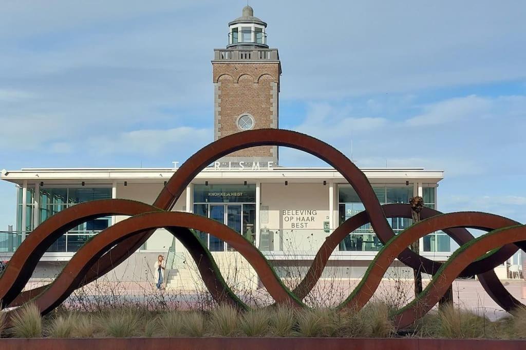 Trendy flat in gouden winkeldriehoek nabij strand, Knokke-Heist