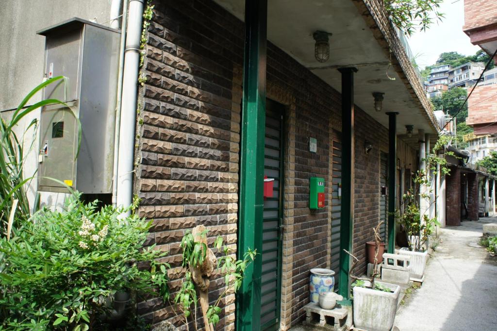 Breakfast tray with local Taiwanese dishes delivered to a room