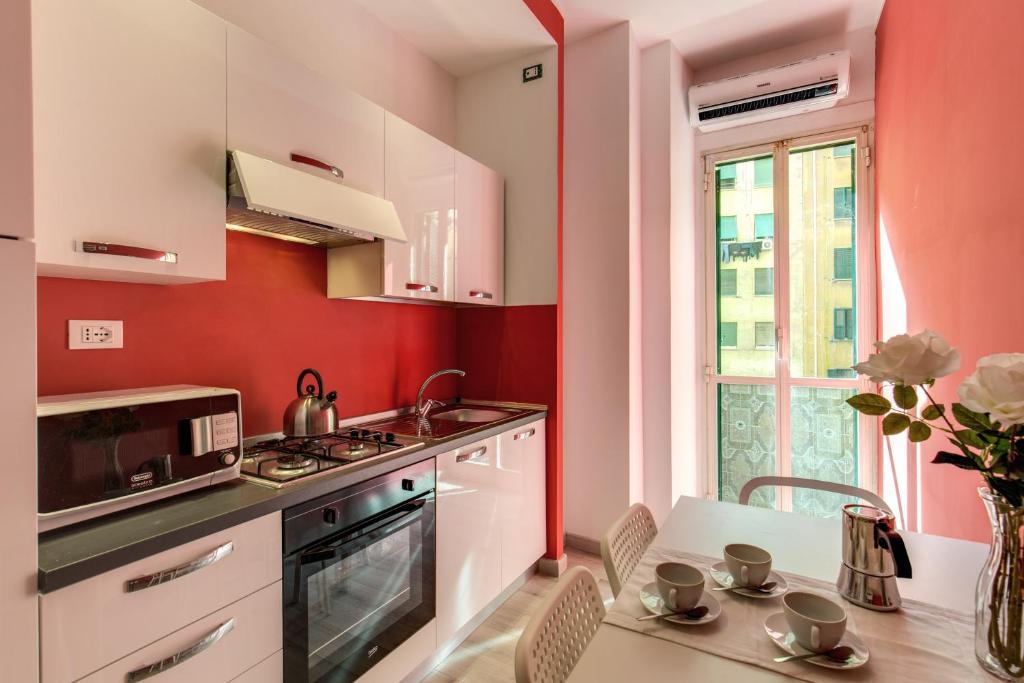 Kitchen, M&L Apartments - Caracalla Holiday  in Rome