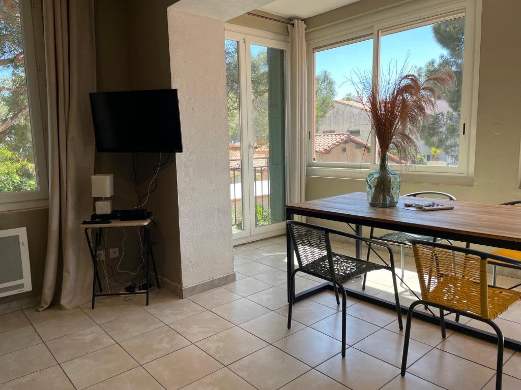 Argelès - T2 proche mer, 4 pers, wifi, clim - FR-1-309-447 - 2